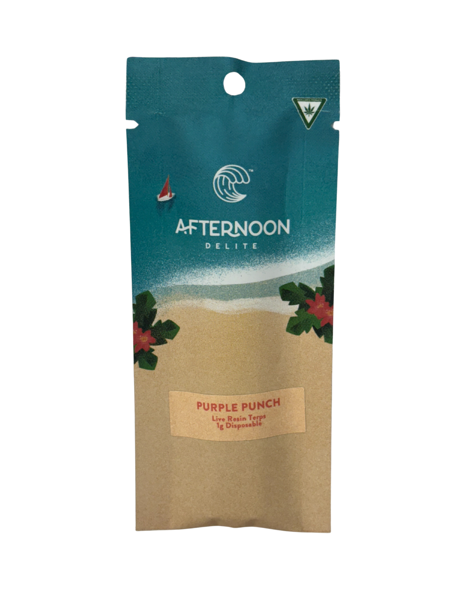 Photograph of product: Afternoon Delite - Purple Punch Live Resin Disposable