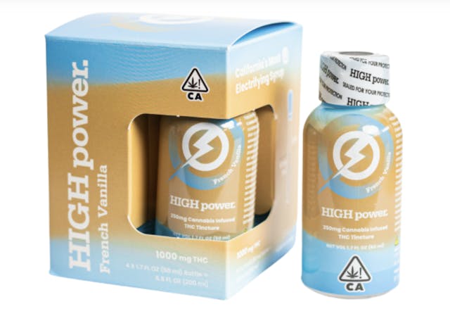 Photograph of product: French Vanilla Oui'd Infused TH-oui Tincture 4pk 1000mg - Sales Floor