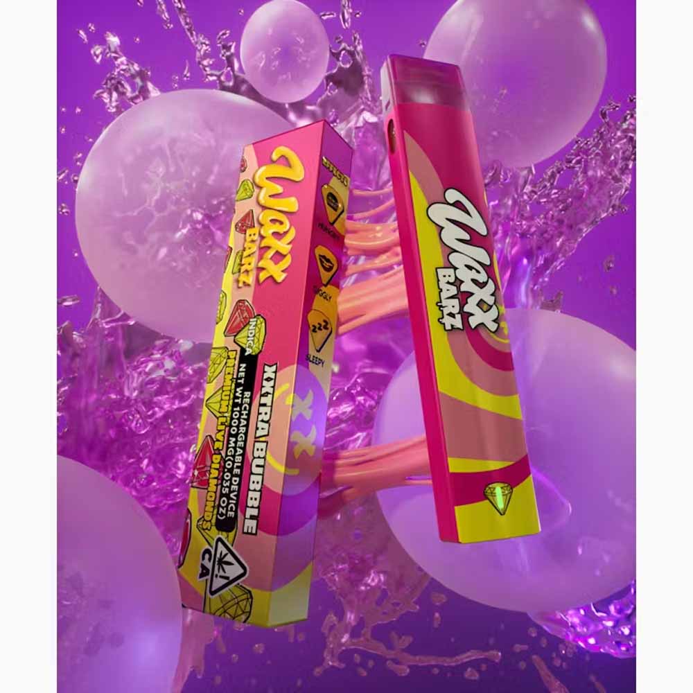 Photograph of product: Xxtra Bubble Live Diamond Disposable 1g