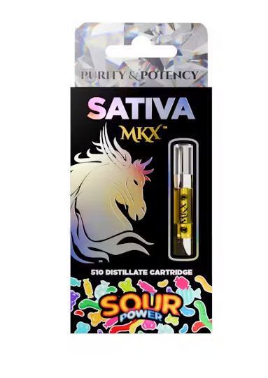 Photograph of Product: MKX - Cartridge 1g - Sour Power - Sativa