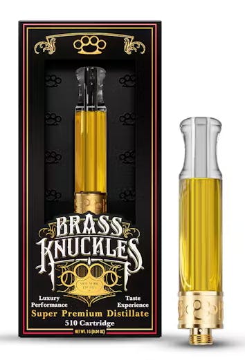 Photograph of product: Brass Knuckles | Rainbow Belts | 510 Cart