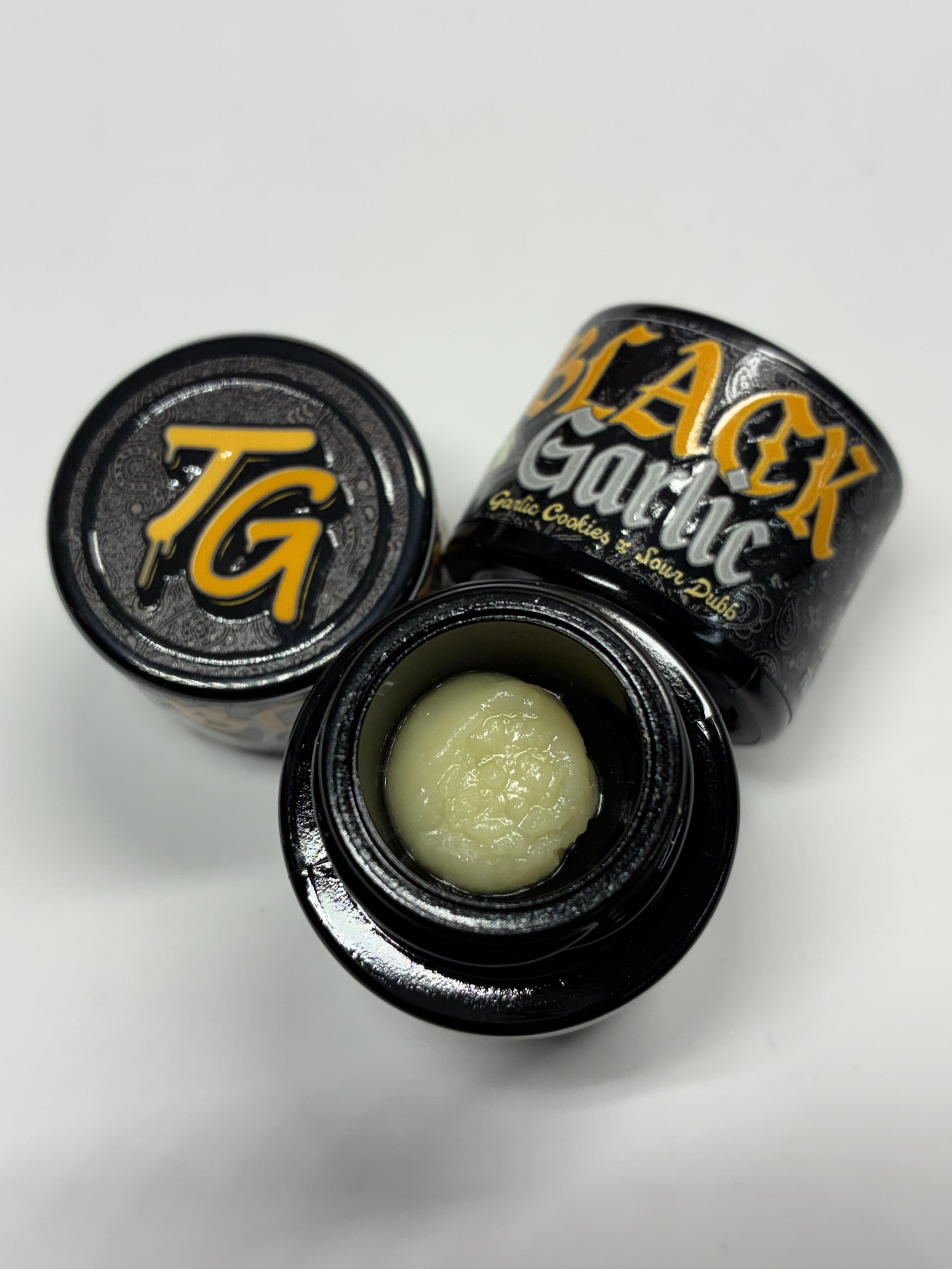Photograph of product: Terp Garden Cold Cured Live Rosin - Black Garlic