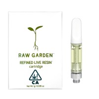 Photograph of product: Raw Garden | Honeydew Mojito refined live resin cart 1g | 85.33% TH-oui
