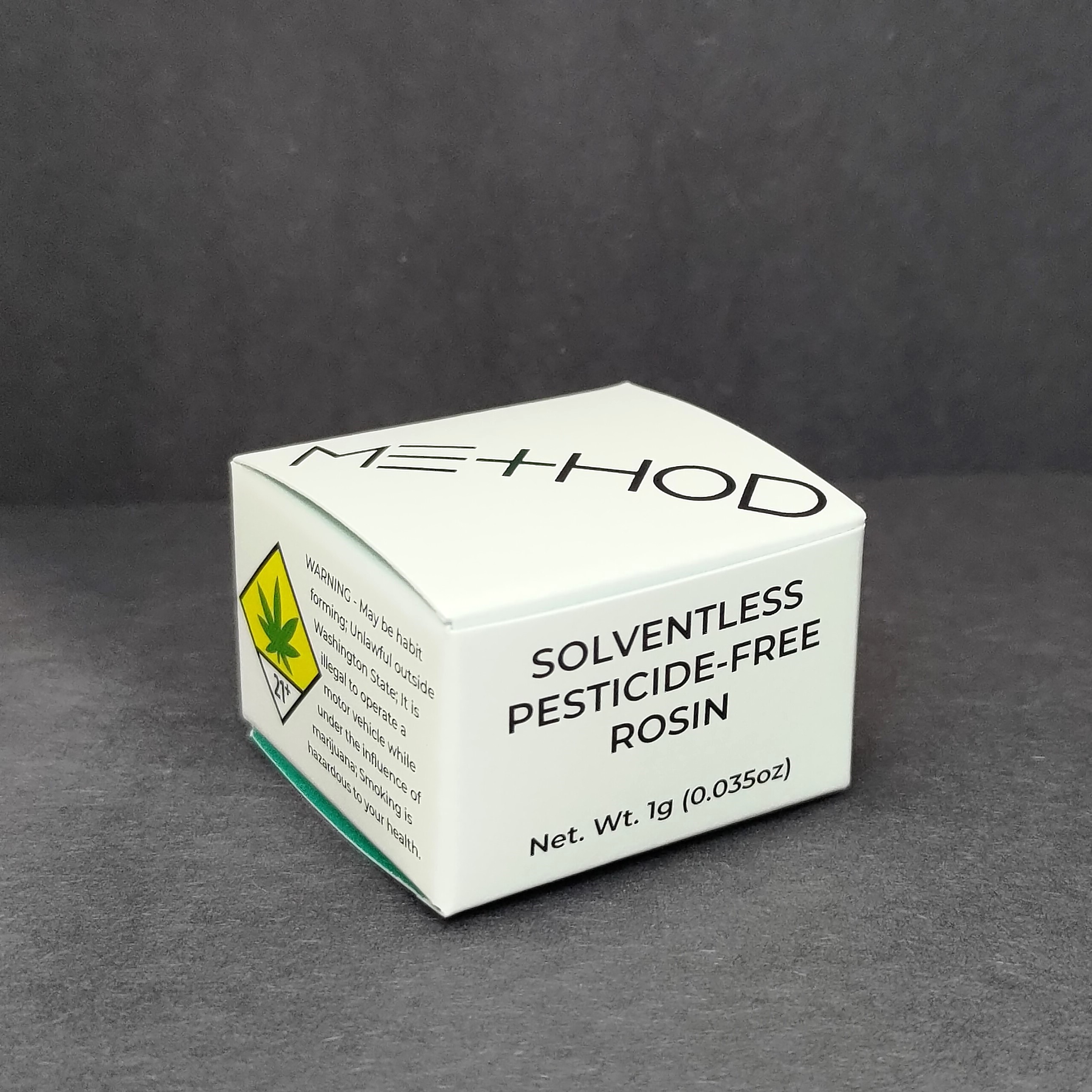 Photograph of product: Method - PCG Peach Live au chocolat Rosin 1g