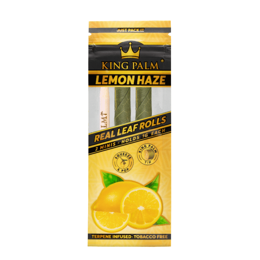 Photograph of product: King Palm - Lemon Haze - 2 Pack