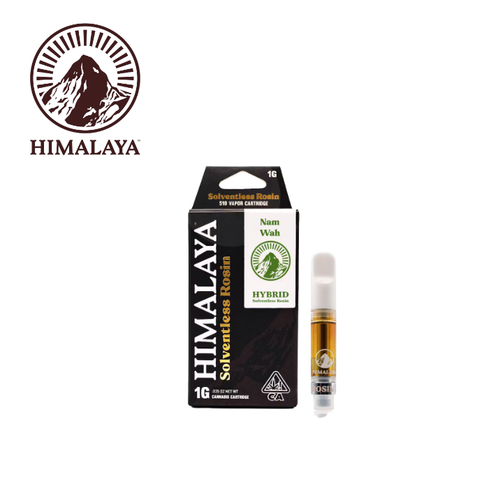 Photograph of product: NAM WAH 1G LIVE ROSIN CARTRIDGE