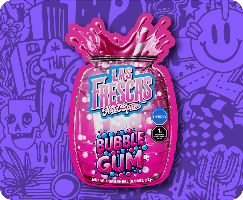 Photograph of product: Las Frescas Dispo - Bubble Gum (S)