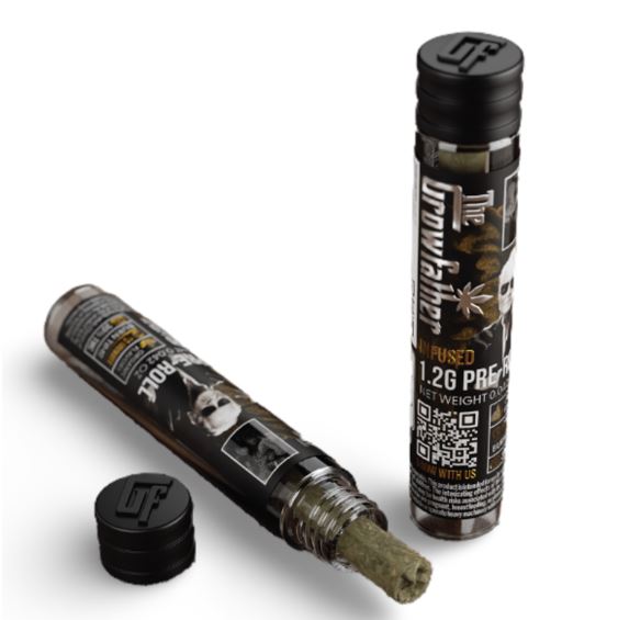 Photograph of product: Sour Diesel Sorbert - Moonrock Infused Preroll