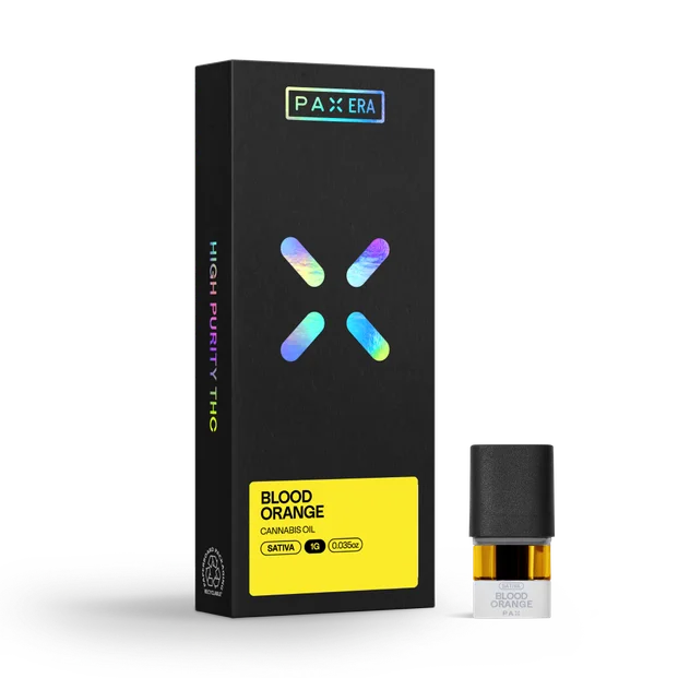 Photograph of product: Blood Orange Distillate Pax Pod 1g (TAX INCLUDED)