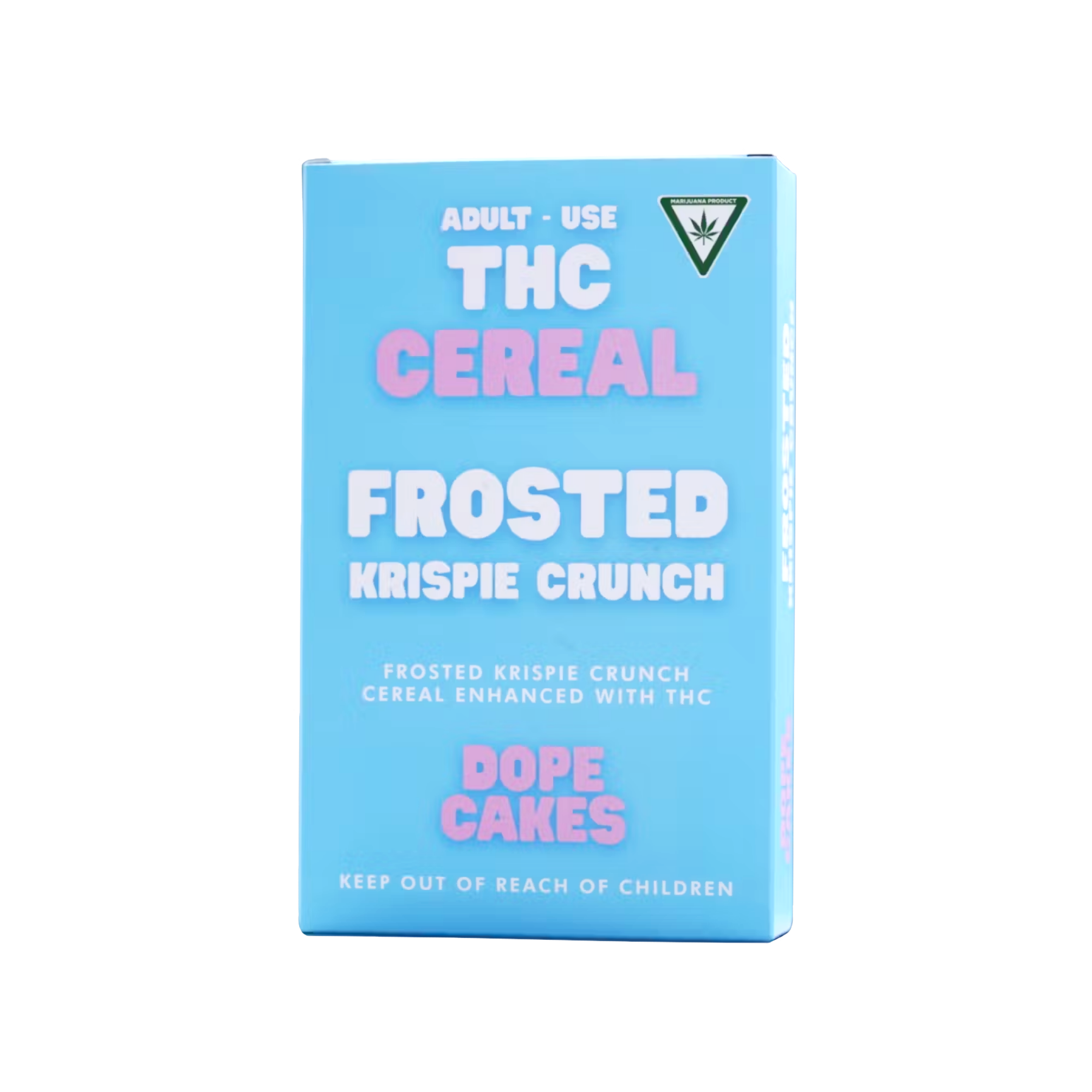 Photograph of product: Dope Cakes - Frosted Krispie Cereal 120mg | 3/$25