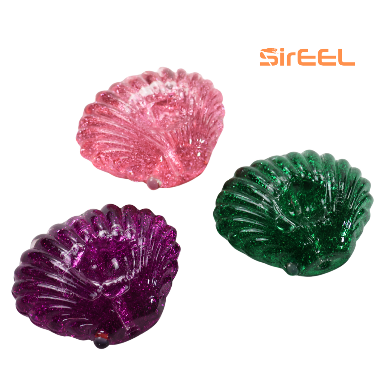 Photograph of product: SirEEL - 3" Seashell Smoker Hand Pipe - Assorted Colors