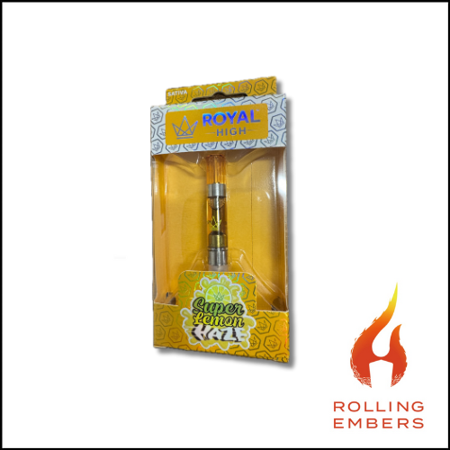 Photograph of product: Royal High | Super Lemon Haze | Cartridge