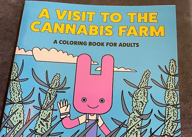 Photograph of product: Books | A Visit to the Oui'd Farm (Coloring Book)