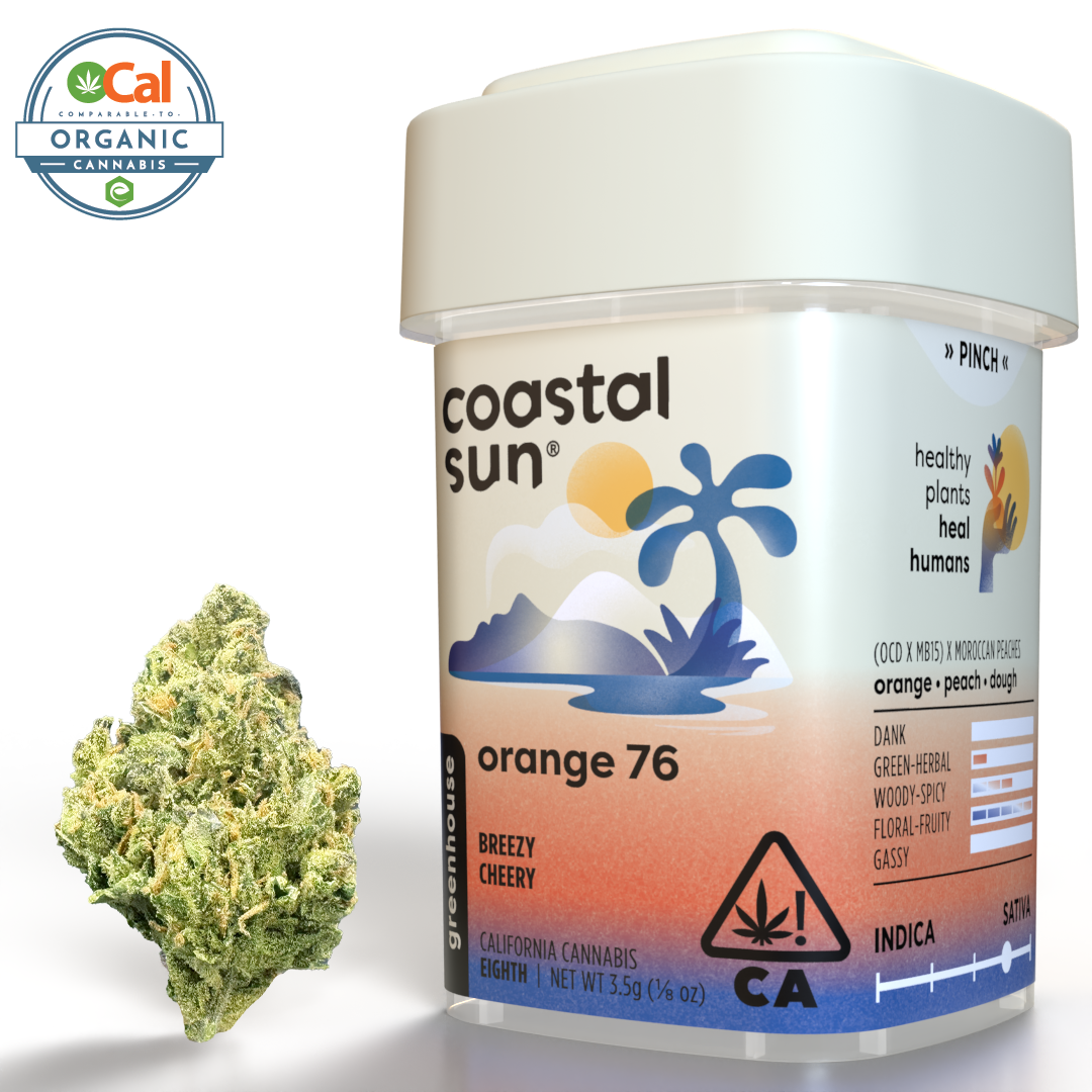 Photograph of product: Coastal Sun | Orange 76 - 3.5g