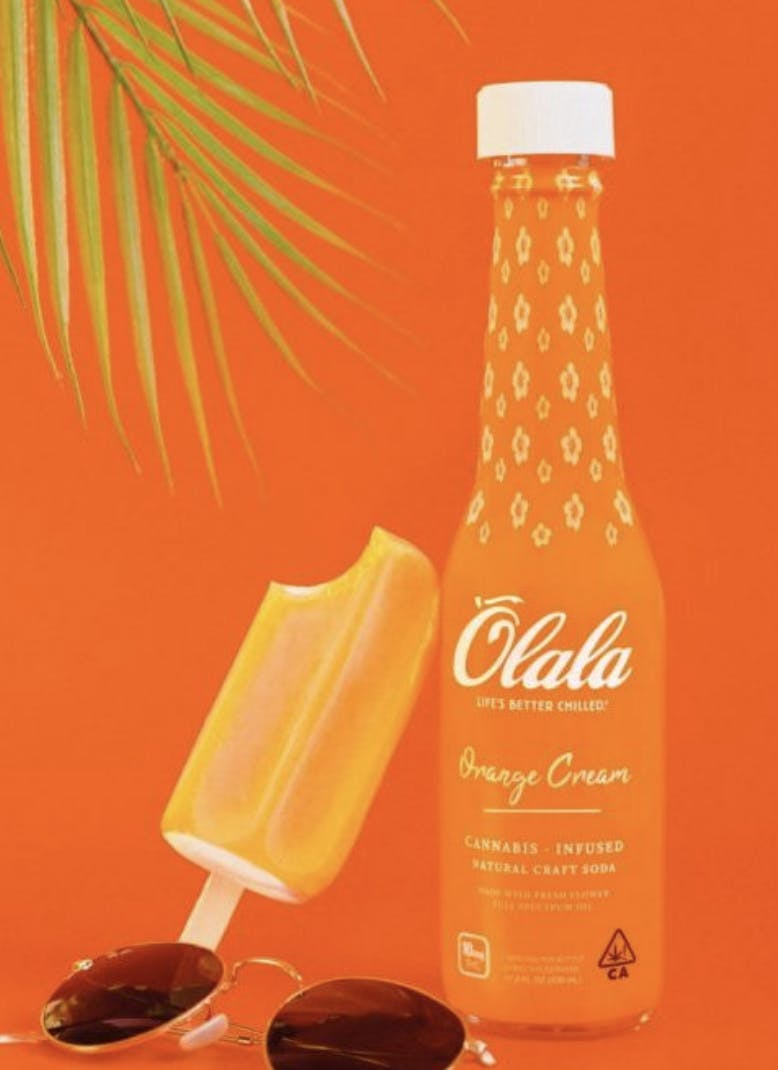 Photograph of product: OLALA - Orange Cream - Infused Beverage 100mg