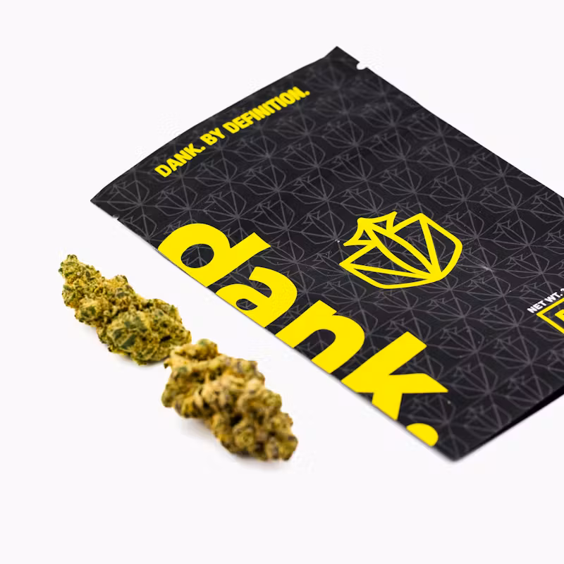 Photograph of product: Dank Flower | 3.5g | Black Mamba