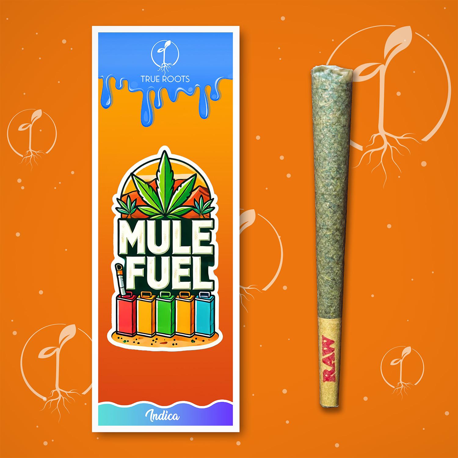 Photograph of product: Canvas Cones - Mule Fuel- Preroll 1.1g [Oui'd]