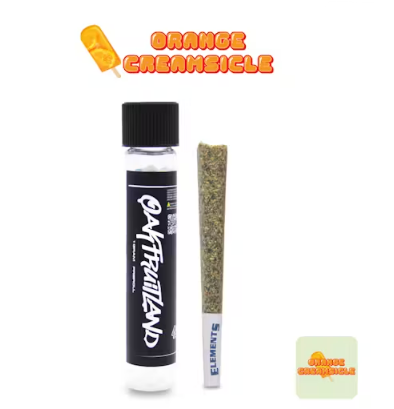 Photograph of product: Oakfruitland Orange Creamsicle Single Preroll