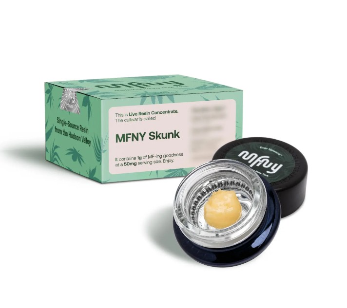 Photograph of product: MFNY | MFNY Skunk | Live Resin Badder