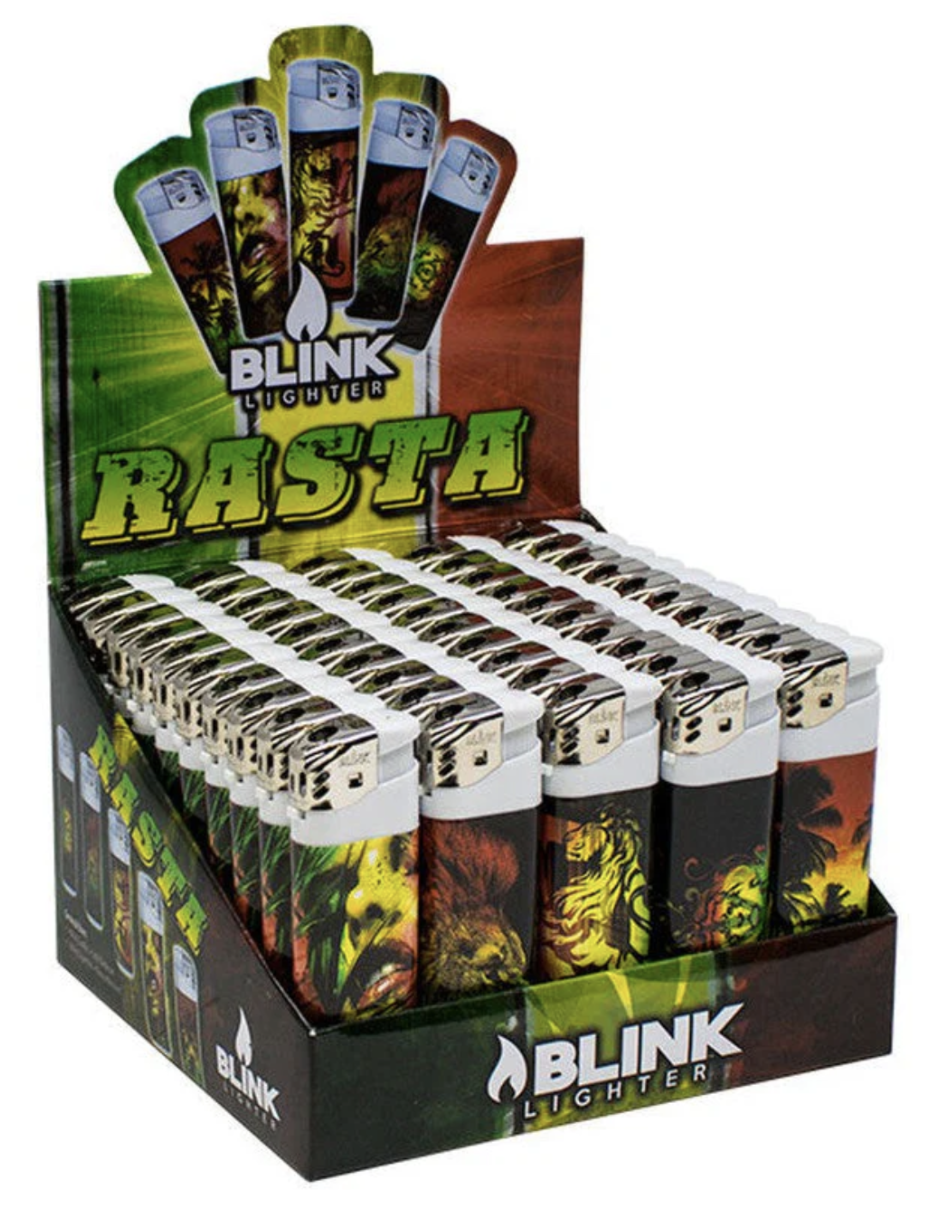 Photograph of product: Blink Rasta Lighter