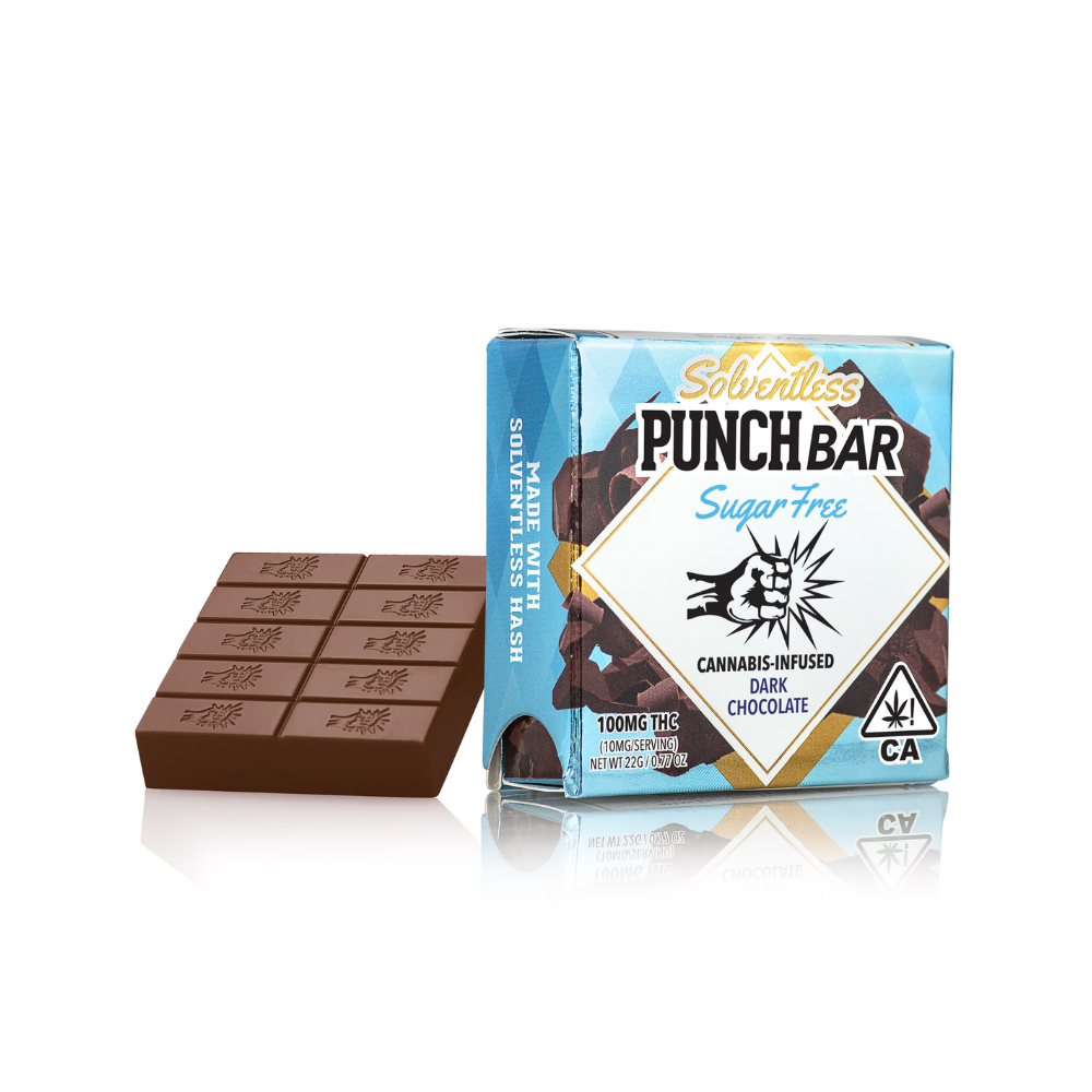 Photograph of product: Sugar Free Milk Chocolate PunchBar (100mg)