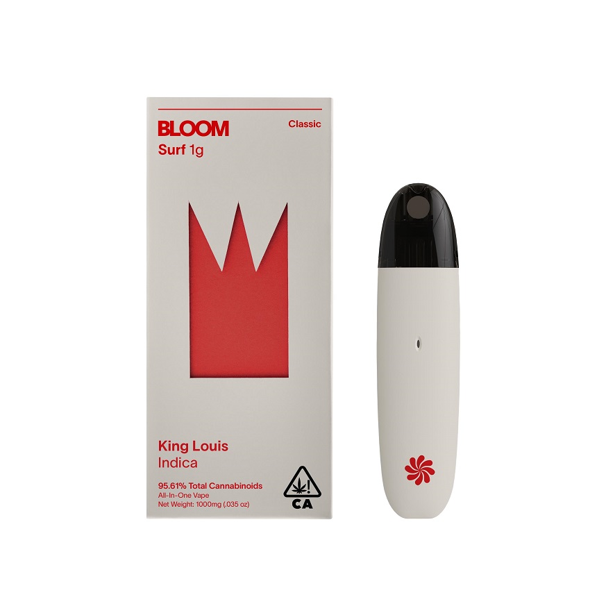 Photograph of product: Bloom 1g King Louis Classic Surf AIO Oui'd