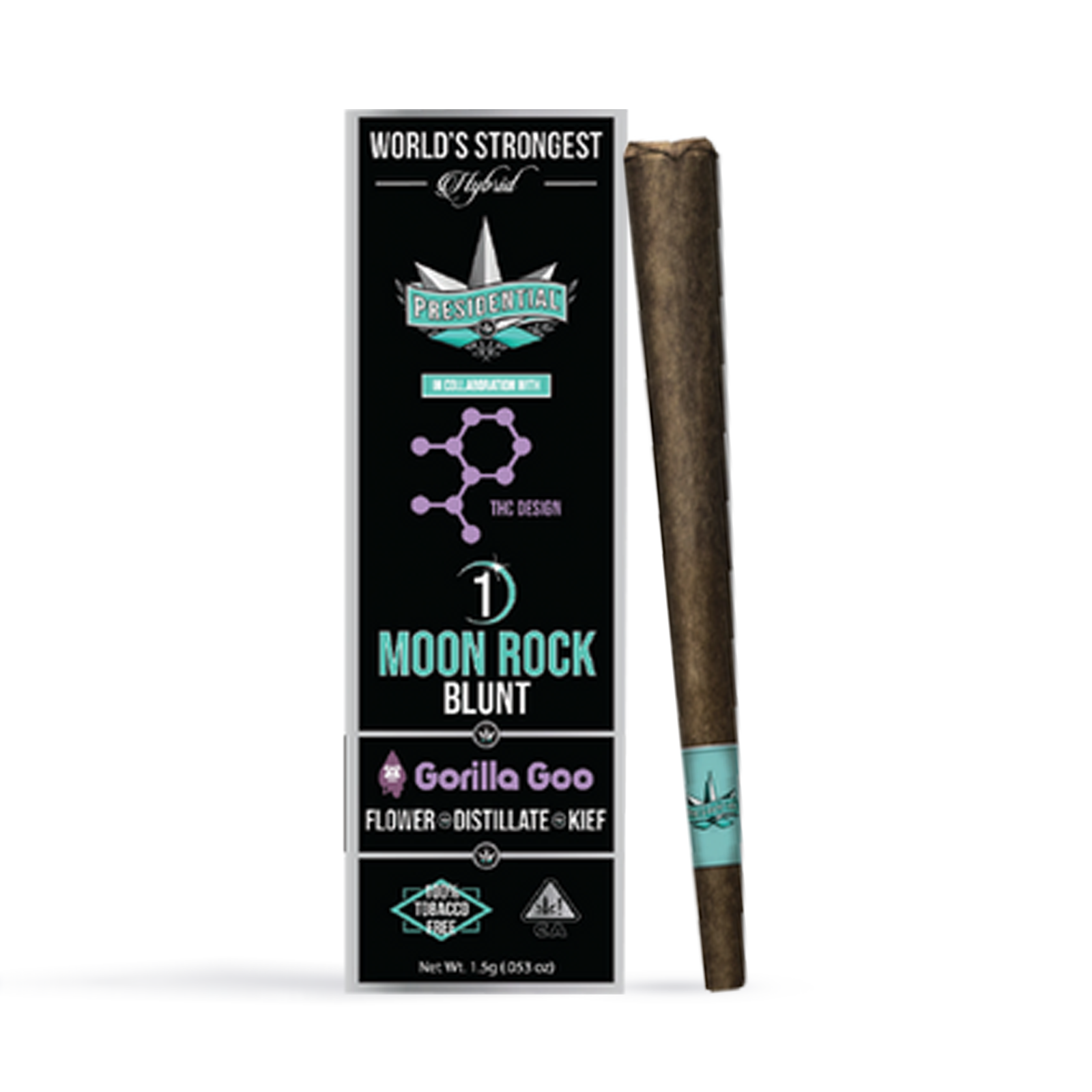 Photograph of product: Gorilla Goo Moon Rock Blunt | 1.5g
