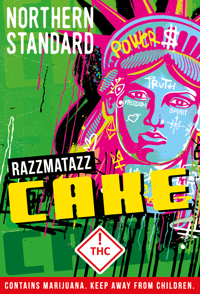 Photograph of product: CAKE - Razzmatazz - All-In-One 1g