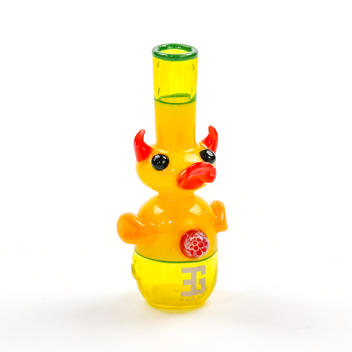 Photograph of product: GLASS DUCKY SPOON PIPE ASSORTED COLORS