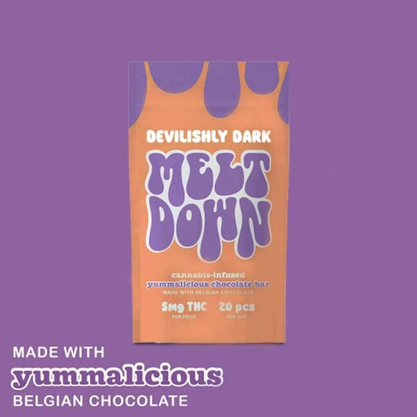 Photograph of product: Devilishly Dark Meltdown Bar | 20pc