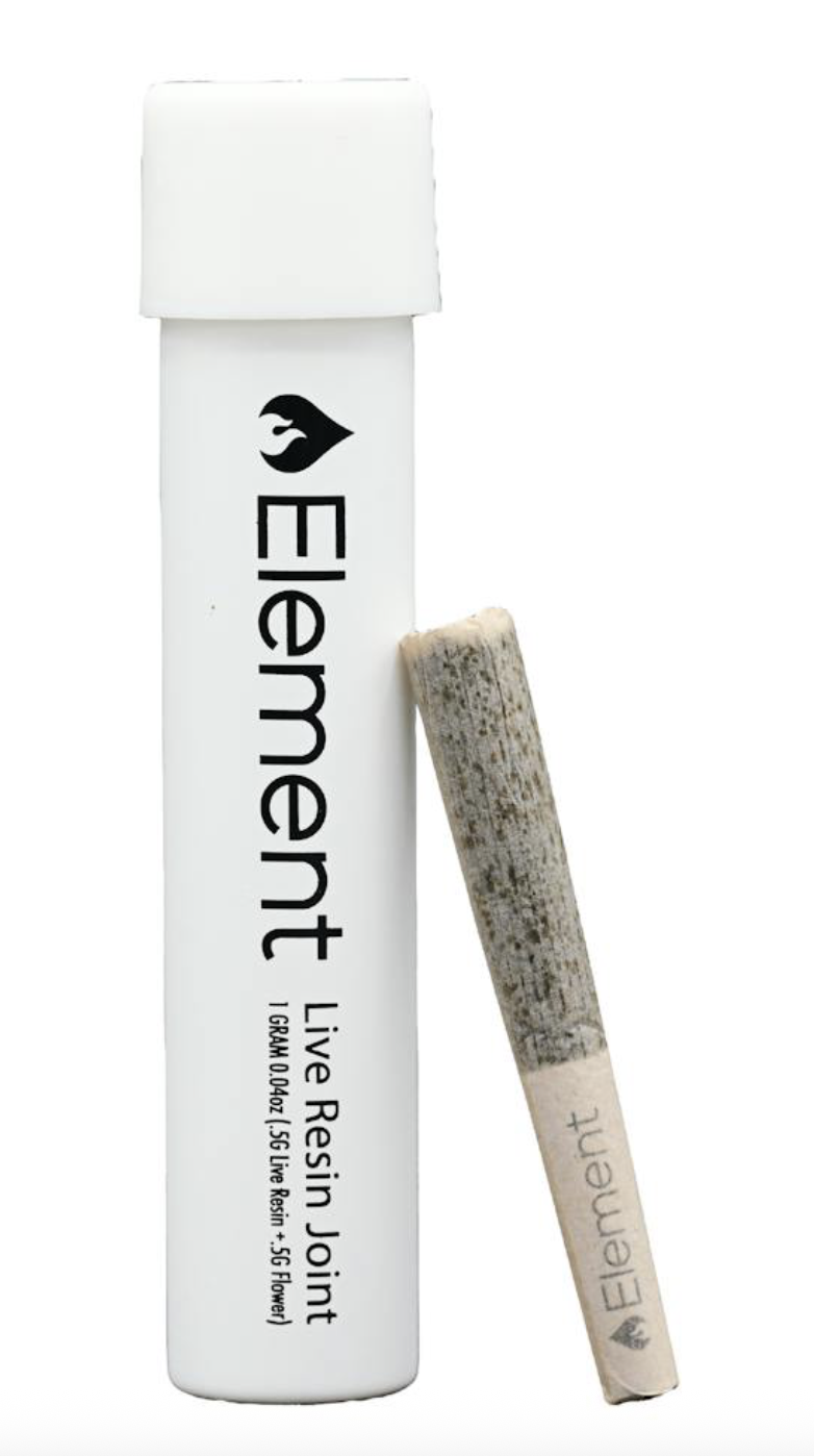 Photograph of product: Element Live TH-ouia Joint 1g - Blue Nerds x Granny's Apple Fritter
