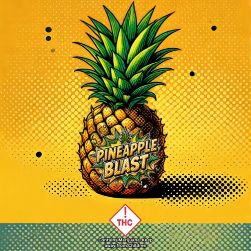 Photograph of product: Captain - Infused Preroll - Pineapple Blast (H) 1.6g