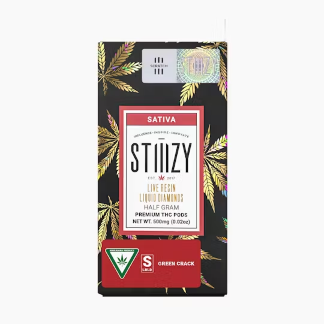 Photograph of product: Green Crack (Oui'd) LRLD Pod .5g