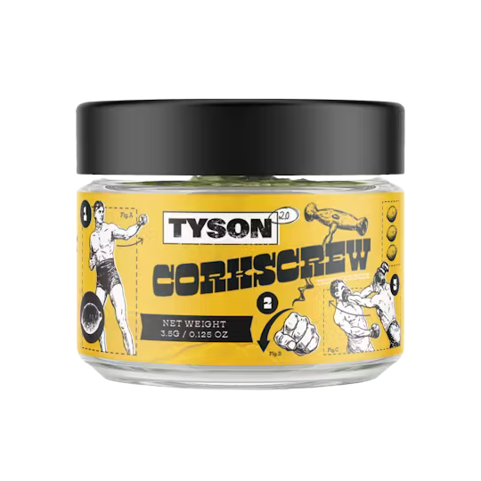 Photograph of product: Tyson 2.0 - Corkscrew - Indoor Flower - 3.5g