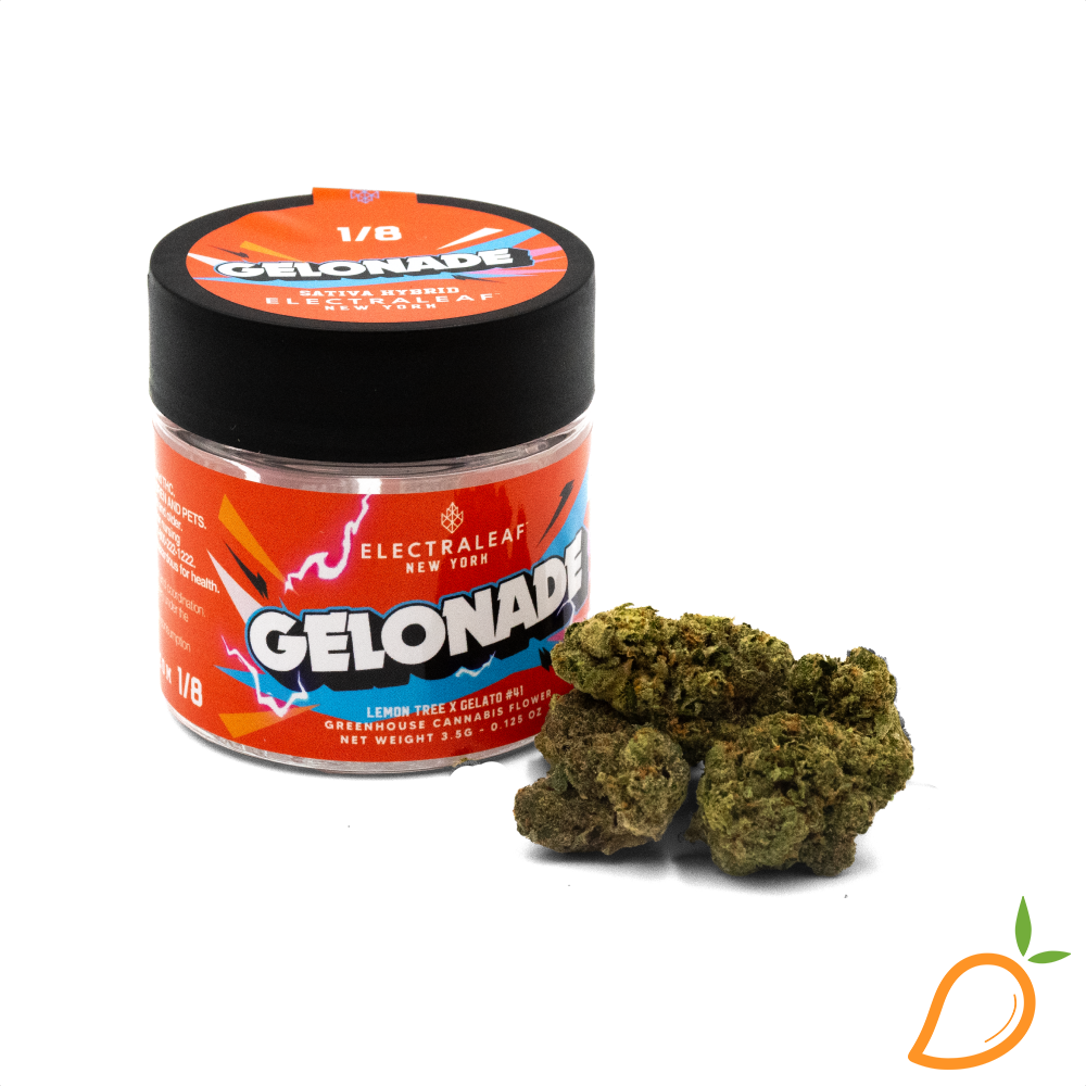 Photograph of product: 3.5g Gelonade Prepackaged Flower Electraleaf