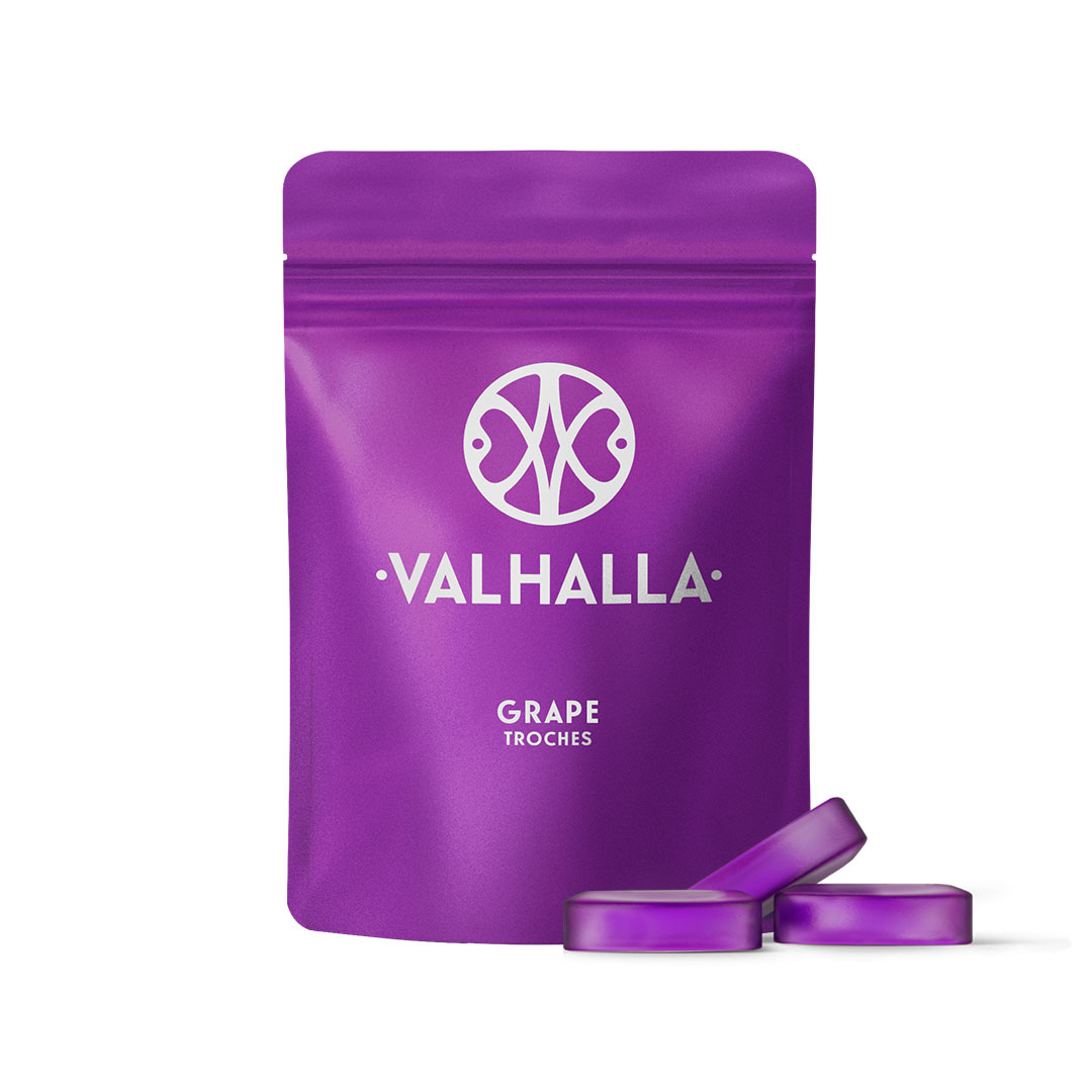 Photograph of product: Grape | RSO Soft Troches 25mg | 10pk