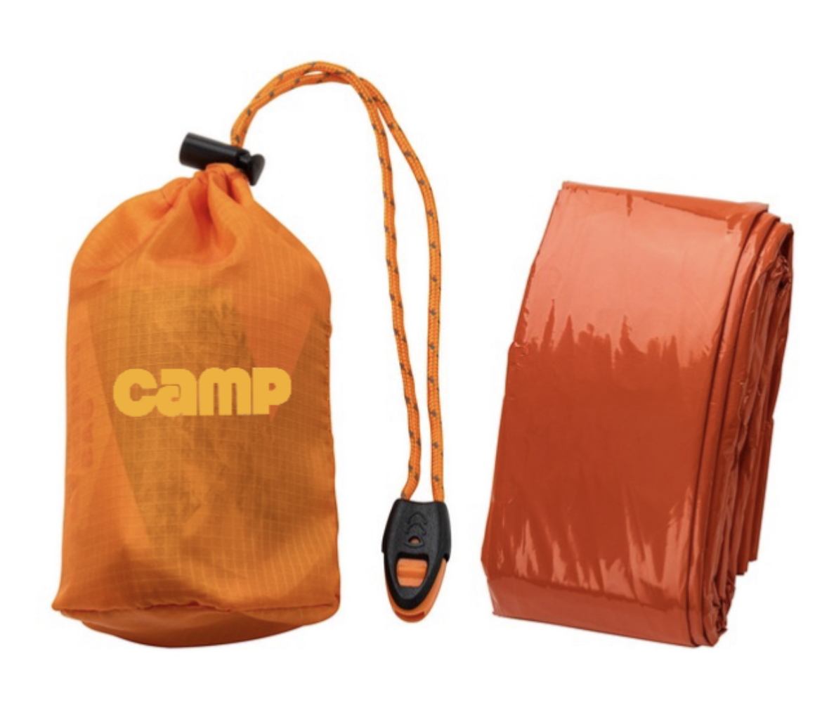 Photograph of product: CAMP Sleeping Bag - Orange/Yellow