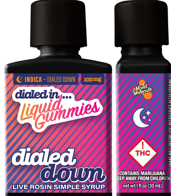 Photograph of product: Dialed In Liquid Gummies Oui'd
