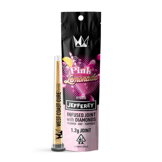 Photograph of product: Pink Lemonade - 1.2G Jefferey Infused Joint - 