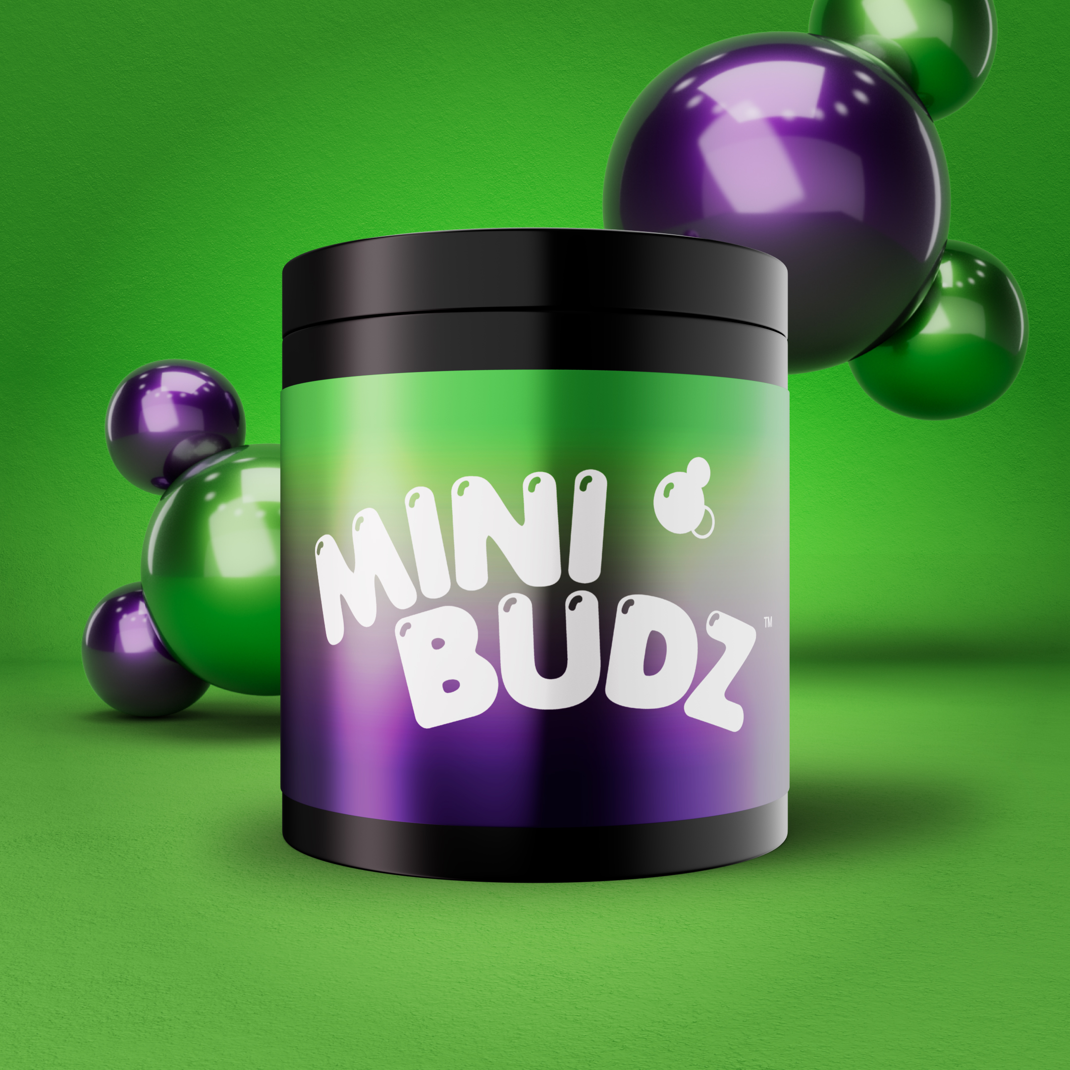 Photograph of product: Popcorn Flower | MiniBudz | Grease Monkey - 7g
