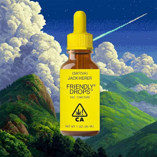 Photograph of product: Friendly Brand | Jack Herer - 1000mg Full Spectrum Tincture