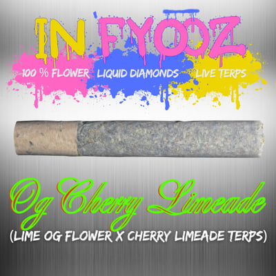 Photograph of product: OG Cherry Limeade | Infused Preroll | 1g