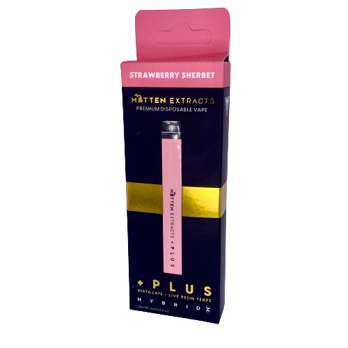 Photograph of product: Strawberry Sherbet +Plus Disposable