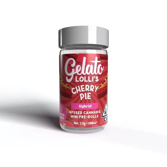 Photograph of product: Gelato Infused Mini Pre-roll Pack Cherry Pie 3g - 