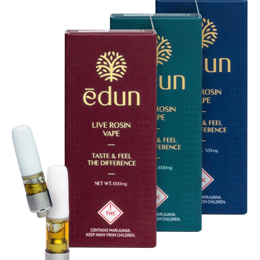 Photograph of product: Edun (I/H) Wedding Pie Live Rosin Cart