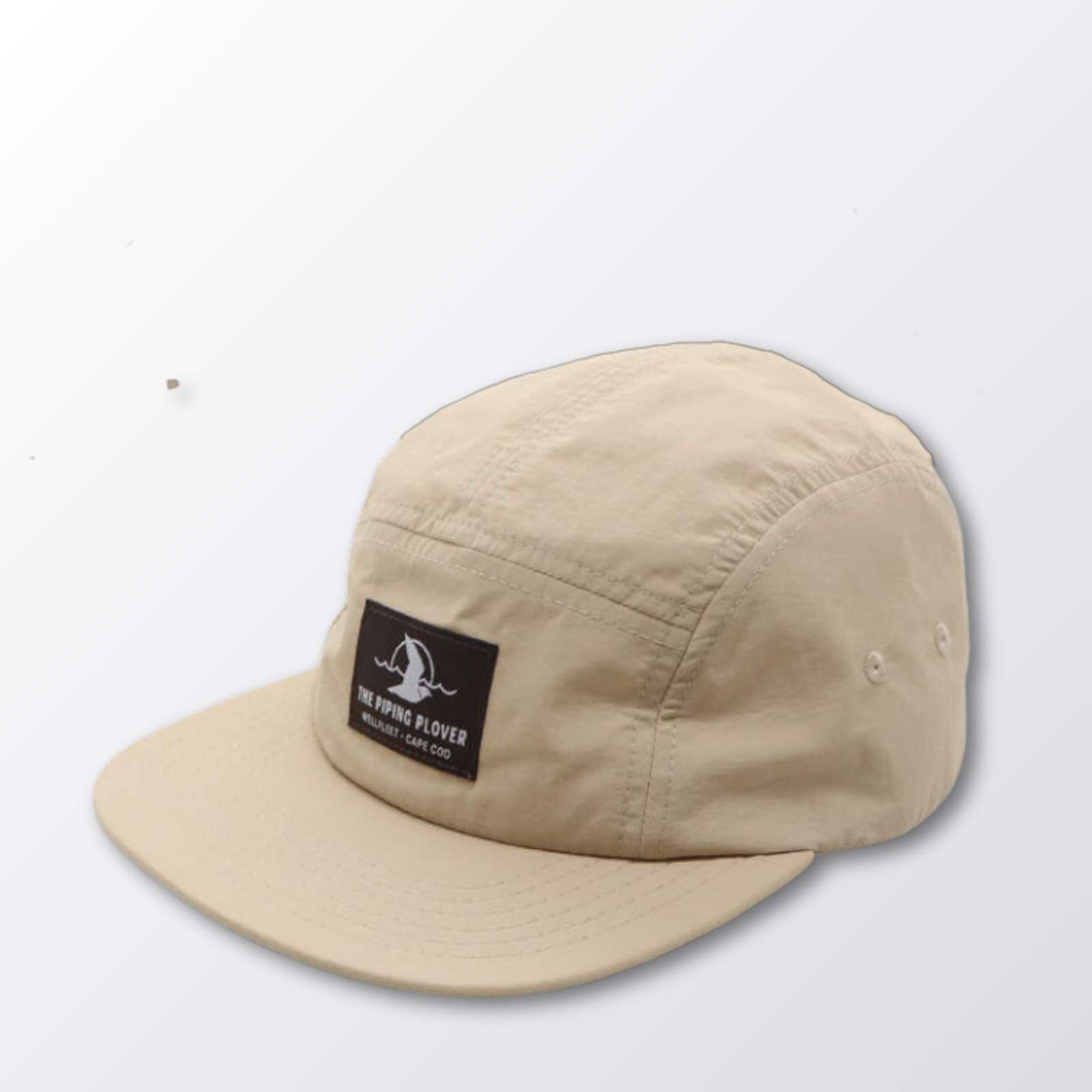 Photograph of product: Waterproof 5-Panel Snapback Hat (TAN)