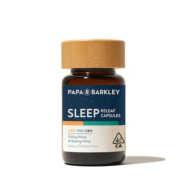 Photograph of product: Sleep Releaf | 1:1:1 Capsules 30ct