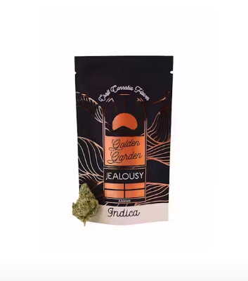 Photograph of product: Golden Garden | Jealousy Flower - 3.5g