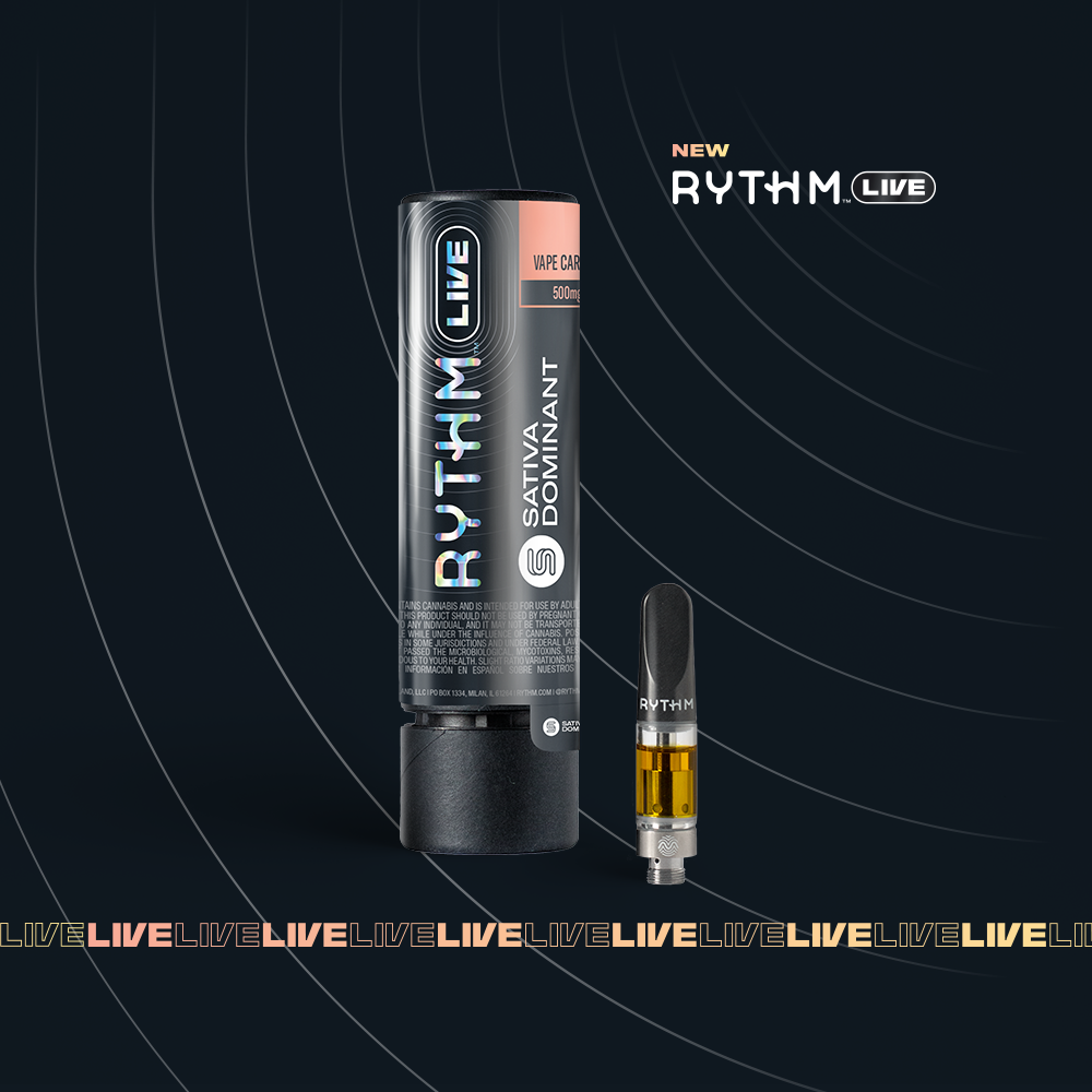 Photograph of product: Cartridge | rythm | Brownie Scout [Solventless Live Rosin]