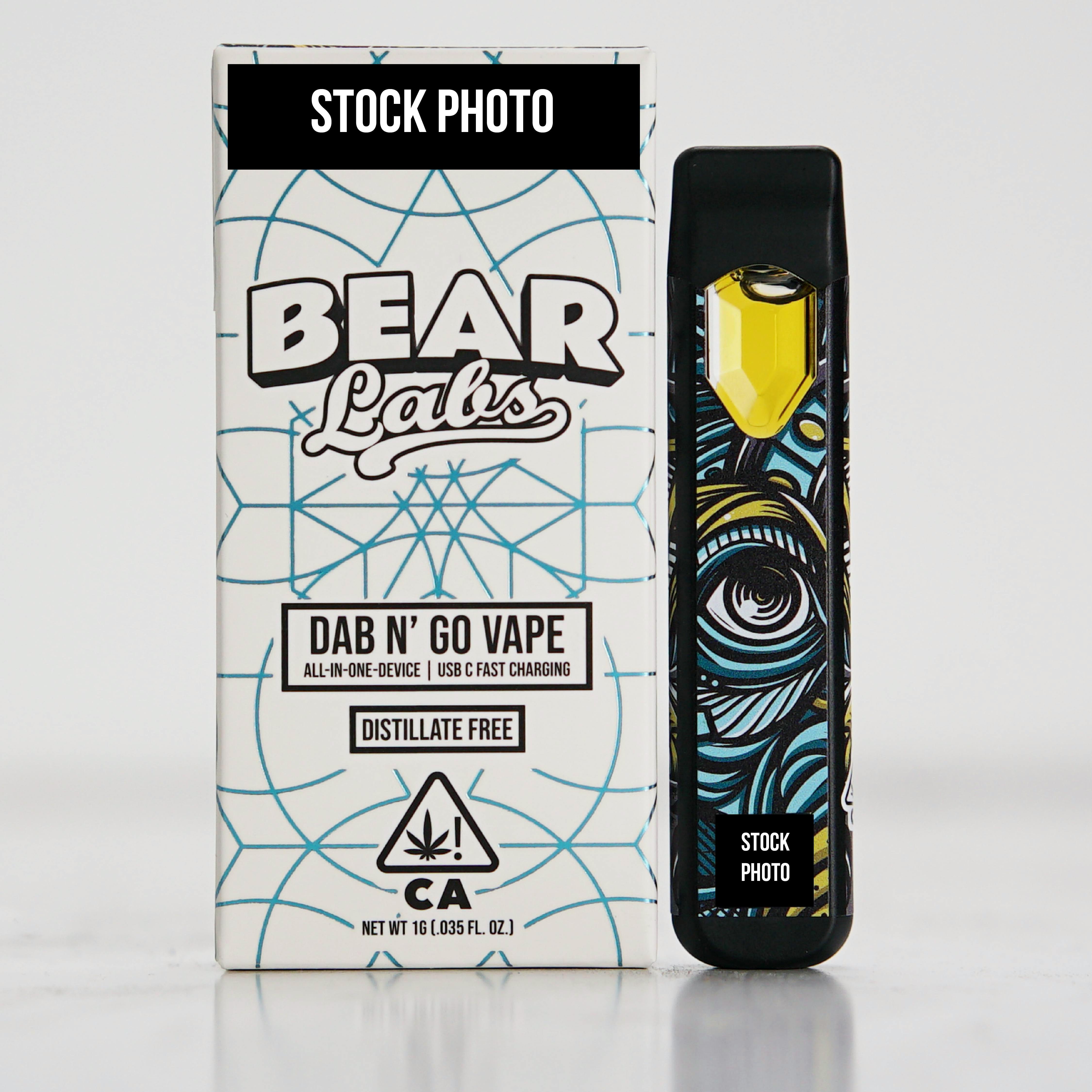 Photograph of product: BEAR Labs - Melon Haze - 1G - Cured Resin All In One